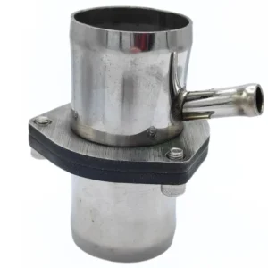 Thermostat housing 40x40x10 mm compatible with Opel Stainless Steel