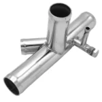 XR827648 Coolant pipe compatible with Jaguar. Stainless Steel