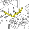06A121065AK Coolant pipe compatible with Audi, Seat, Skoda, VW. Stainless Steel - Image 2