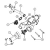 Coolant pipe 4884697AB compatible with Dodge. Stainless Steel - Image 2