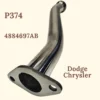 Coolant pipe 4884697AB compatible with Dodge. Stainless Steel - Image 3
