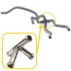 T-piece 1J0122447DT compatible with VW. Stainless Steel