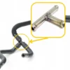 T-piece 1J0122447ED compatible with Seat, VW. Stainless Steel