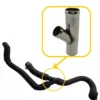 T-piece 1K0121087Q compatible with Audi, Seat, Skoda, VW. Stainless Steel