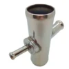T-piece 1K0121087E compatible with Audi, Seat, Skoda, VW. Stainless Steel - Image 2