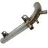Coolant pipe 1336731 compatible with Opel. Stainless Steel
