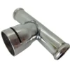 Flange 4A0819497 compatible with Audi, Seat, VW. Stainless Steel