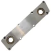 The cover of the heat exchanger 90501955 compatible with Opel, Saab. Stainless Steel - Image 2