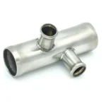 4-Wege-Flansche 97143736 passend für Opel. Edelstahl