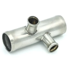 4-Way Flanges 97143736, 6336008 compatible with Opel. Stainless Steel