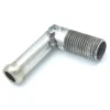 Thermostatanschluss 90573326 passend für Chevrolet, Daewoo, Opel. Edelstahl