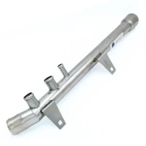 Coolant pipe 1336133 compatible with Opel. Stainless Steel