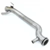 Coolant pipe 7613833 compatible with Fiat. Stainless Steel