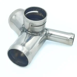 Coolant pipe 1C0121087 compatible with Audi, VW. Stainless Steel