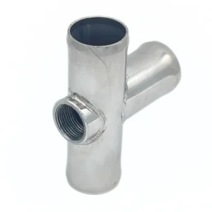 T-piece 11021303042 compatible with Daewoo. Stainless Steel