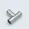 Heater Hose T-Pipe compatible with 64128385235 compatible with BMW. Stainless Steel - Image 4