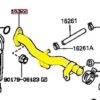 16322-15040 Coolant pipe compatible with Toyota. Stainless Steel - Image 2