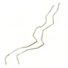 The rear heater pipe 7805A105 compatible with Mitsubishi. Stainless Steel - Image 2
