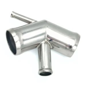 T-piece 1J0121087C compatible with Audi, Seat, Skoda, VW. Stainless Steel