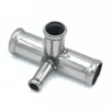 4-Way Flanges 7705030158 compatible with Renault. Stainless Steel