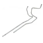 Coolant pipe 96838150 compatible with Opel. Stainless Steel