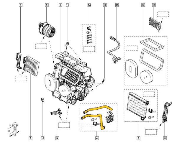 Heizungsrohre 6001547485 für Lada, Nissan, Renault. Edelstahl – Bild 5