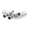 Water pipe 90265615 compatible with Opel. Stainless Steel