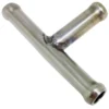 T-piece N91033401 compatible with Seat, Skoda, VW. Stainless Steel