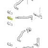 Water pipe 90265615 compatible with Opel. Stainless Steel - Image 3