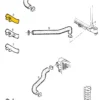 Water pipe 90280748 compatible with Opel. Stainless Steel - Image 3