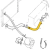Coolant pipe 90264580 compatible with Opel. Stainless Steel - Image 3