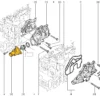 Thermostat housing 8200489586 compatible with Dacia, Renault. Stainless Steel - Image 3