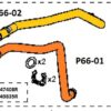 Heating tubes 924149835R compatible with Dacia, Renault. Stainless Steel - Image 3