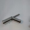 T-piece 1J0121087D compatible with Seat, VW. Stainless Steel - Image 2