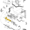 Coolant pipe 1336077 compatible with Opel. Stainless Steel - Image 3