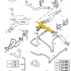 Coolant pipe 90322217 compatible with Opel. Stainless Steel - Image 2