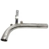 Coolant pipe 1336079 compatible with Opel. Stainless Steel
