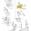 Flange 037121132G compatible with Audi, Seat. Stainless Steel - Image 2