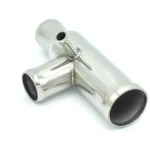 Hose T-piece 4D0121101D compatible with Audi. Stainless Steel