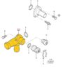 Flange 028121133B compatible with compatible withd, Seat, VW. Stainless Steel - Image 2