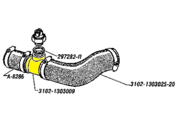 Einsatz für Lüftersensor 38 mm. (М22х1,5). Edelstahl – Bild 3