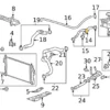 T-piece 22759097 compatible with Opel. Stainless Steel - Image 2
