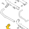 Coolant pipe 90411797 compatible with Opel. Stainless Steel - Image 3