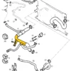 Coolant pipe 1336123 compatible with Opel. Stainless Steel - Image 3