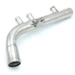 Coolant pipe 96313300 compatible with Daewoo. Stainless Steel