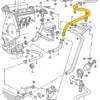 Cooling tube 048121065d compatible with Audi. Stainless Steel - Image 3