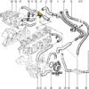 4-Way Flanges 7705030158 compatible with Renault. Stainless Steel - Image 2