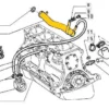 Coolant pipe 7597178 compatible with Fiat. Stainless Steel - Image 3