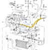 Coolant pipe 074121065AE compatible with VW. Stainless Steel - Image 3