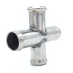 4-Way Flanges 6R0122109 compatible with Seat, VW. Stainless Steel